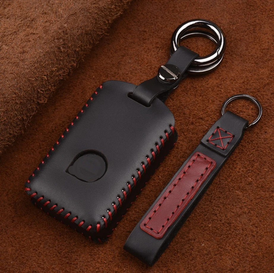 Чехол ручной работы для автомобильного ключа держатель VOLVO S90 V90 XC90 XC60 XC40 T5 T6 T8 2017