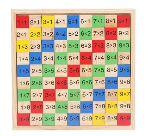 

2017 New Numbers Wooden Puzzle Kids Early Educational Game Toys for Children