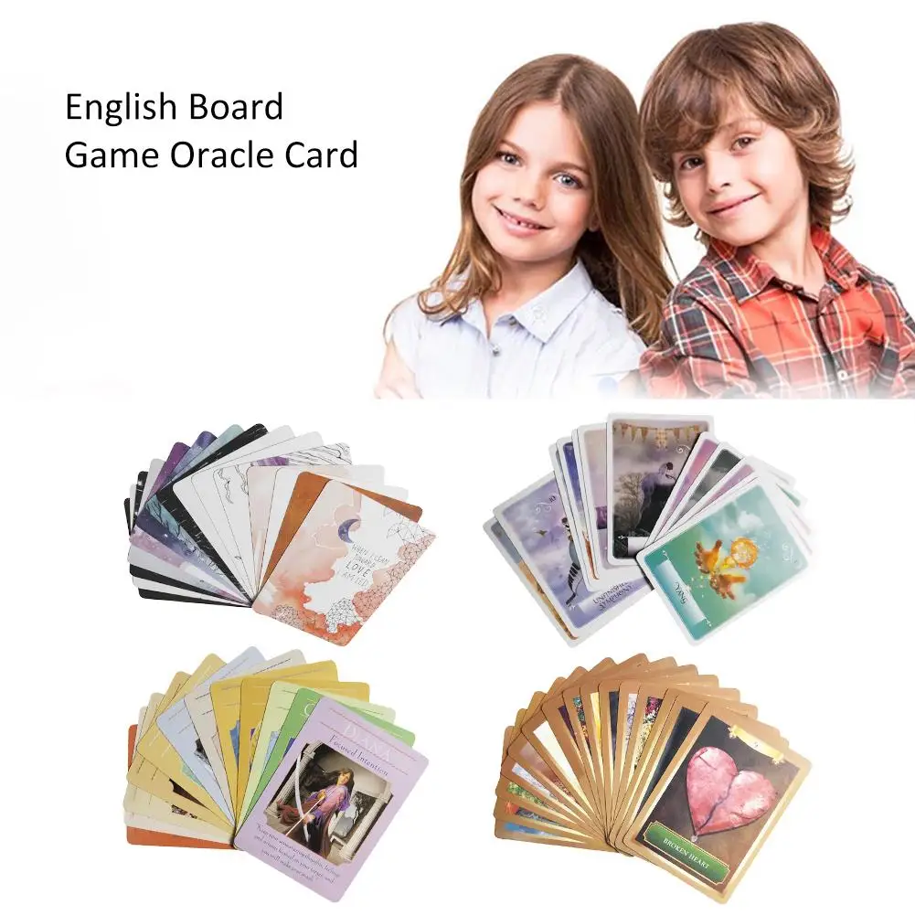 Новое поступление 2019 английская Вселенная Oracle Card Deck 52 карты таинственные Таро