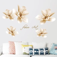 130240cm 3d flower wallpaper sofa background bedroom decoration wall sticker modern home decor poster