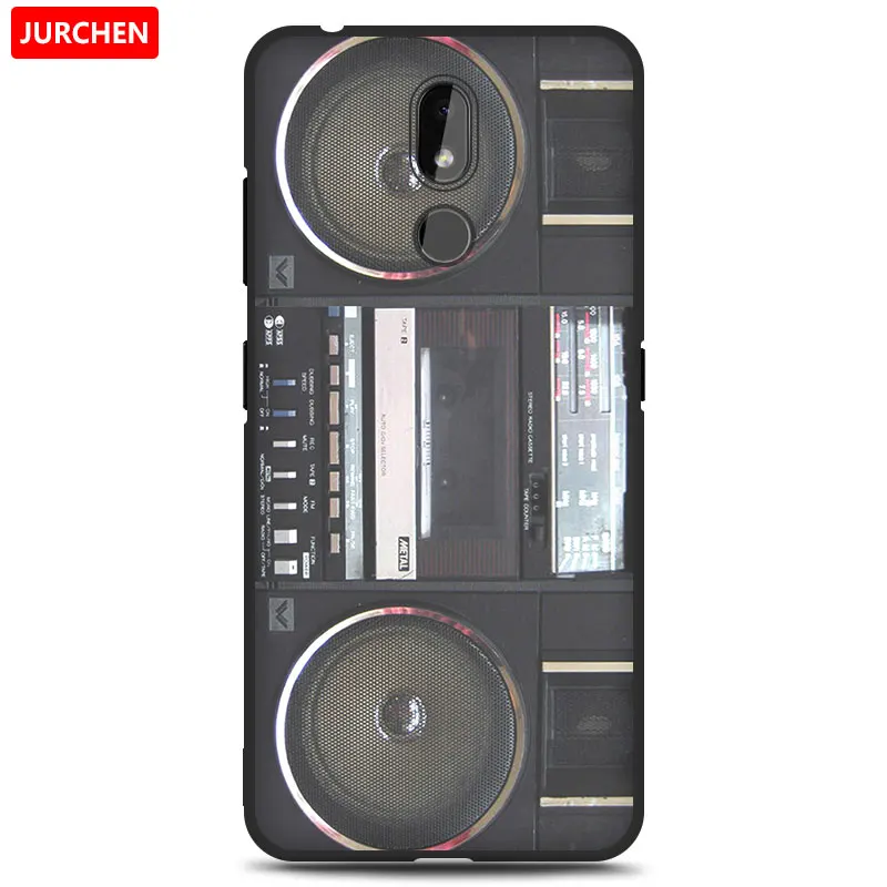 27 Чехол jurchen для Nokia 3,2 силиконовый чехол Мягкие Мультяшные из ТПУ милый цветок собака кошка Ультратонкий чехол для Nokia 3,2 Nokia3.2Back Cover - Цвет: 27