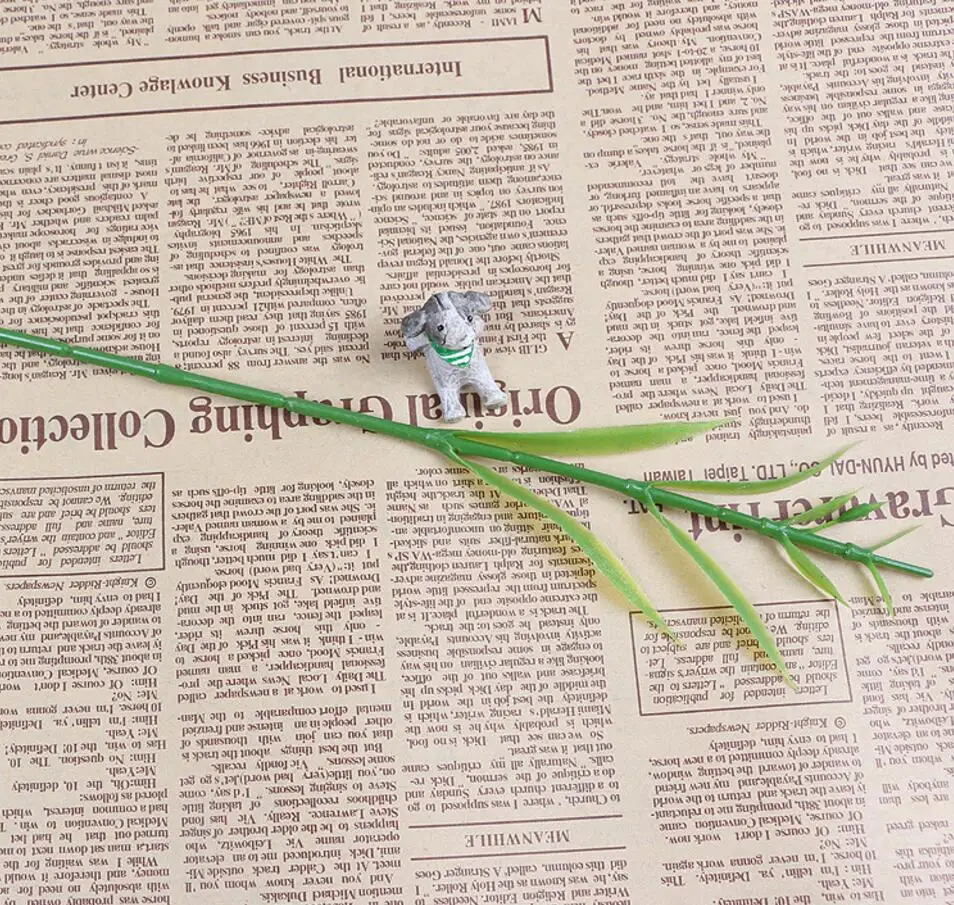 50 шт. искусственные 32 см поддельные Гвоздика цветок стебли для DIY ручной работы букет листьев вены Свадебные украшения дома