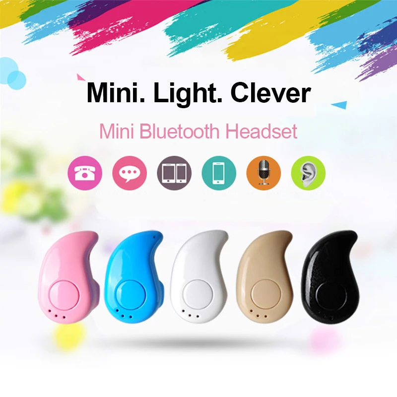 GutsyMan S530 мини Беспроводной Bluetooth наушники вкладыши спорта с микрофоном гарнитура