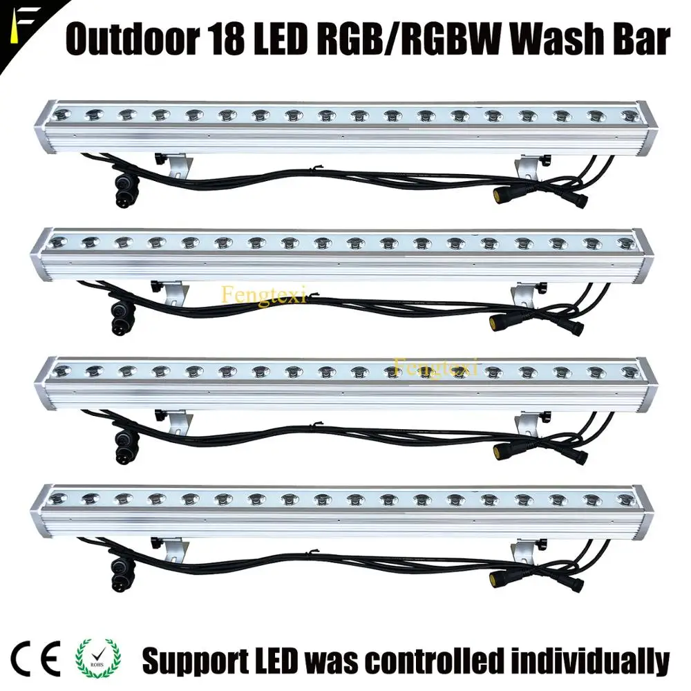 Профессиональная сценическая Свадебная вечеринка Led 18*3 Вт настенная шайба RGBW