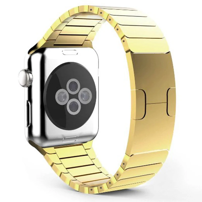 Для Apple Watch Премиум 316L Роскошные Нержавеющая сталь iWatch ремешок 1:1 оригинальный