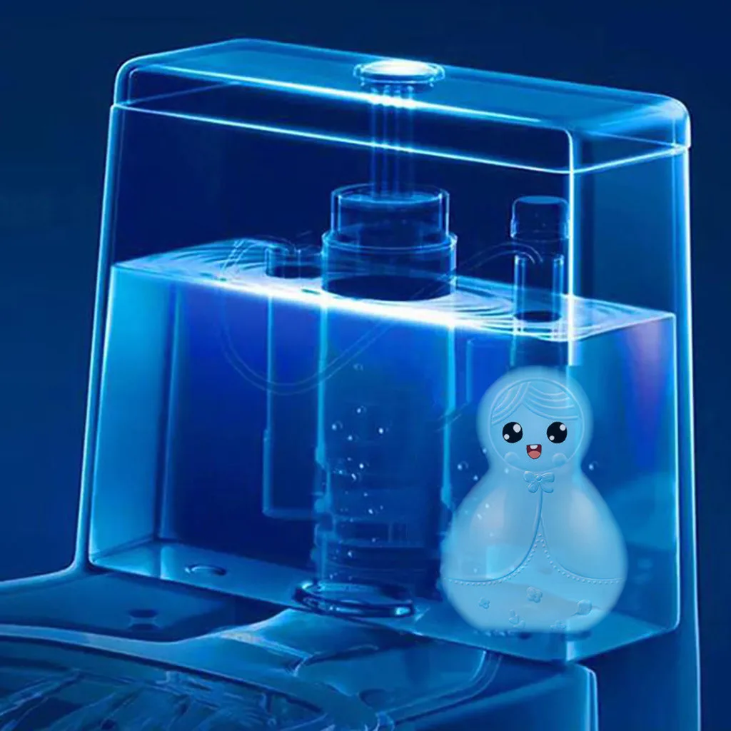 Autoile автоматический очиститель для туалета Magic Flush Bottled Helper Blue Bubble удивительные продукты для улучшения дома в ванной комнате# X