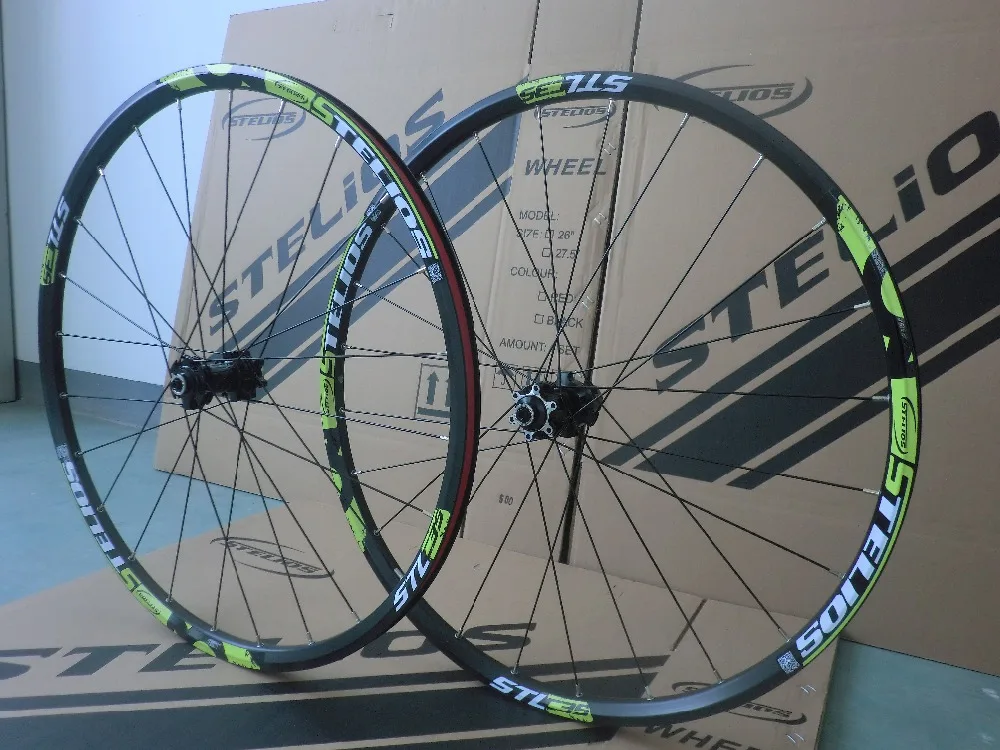 STELIOS горный велосипед колеса из алюминиевого сплава дисковые тормоза 26 дюймов/27 5