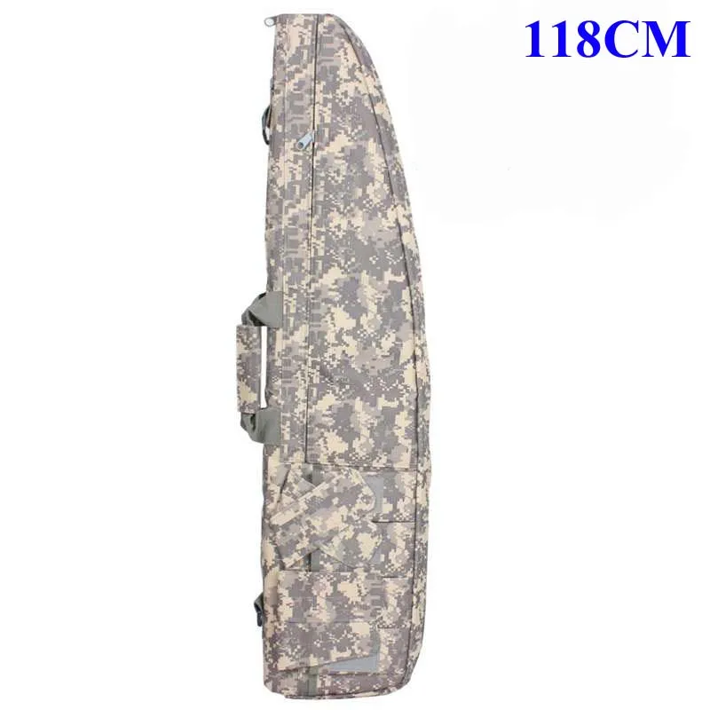 118cm ACU Тактическая Сумка для оружия Военная армейская сумка для переноски Наплечная Сумка снайперская винтовка для страйкбола чехол для ружья охотничья Пейнтбольная Защитная сумка для стрельбы - Цвет: 118cm ACU