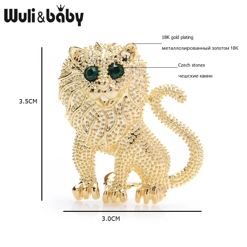 Мужская/Женская Брошь в виде животного Wuli &amp baby | Украшения и аксессуары