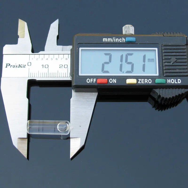 QASE Tube спиртовой уровень пузырьковый Высокоточный флакон для оптоэлектронных