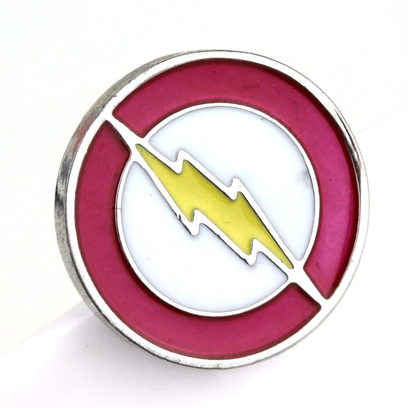 Оптовая продажа 2017 супергерой флэш Броши DC комиксов сплав flash отворотом Булавки