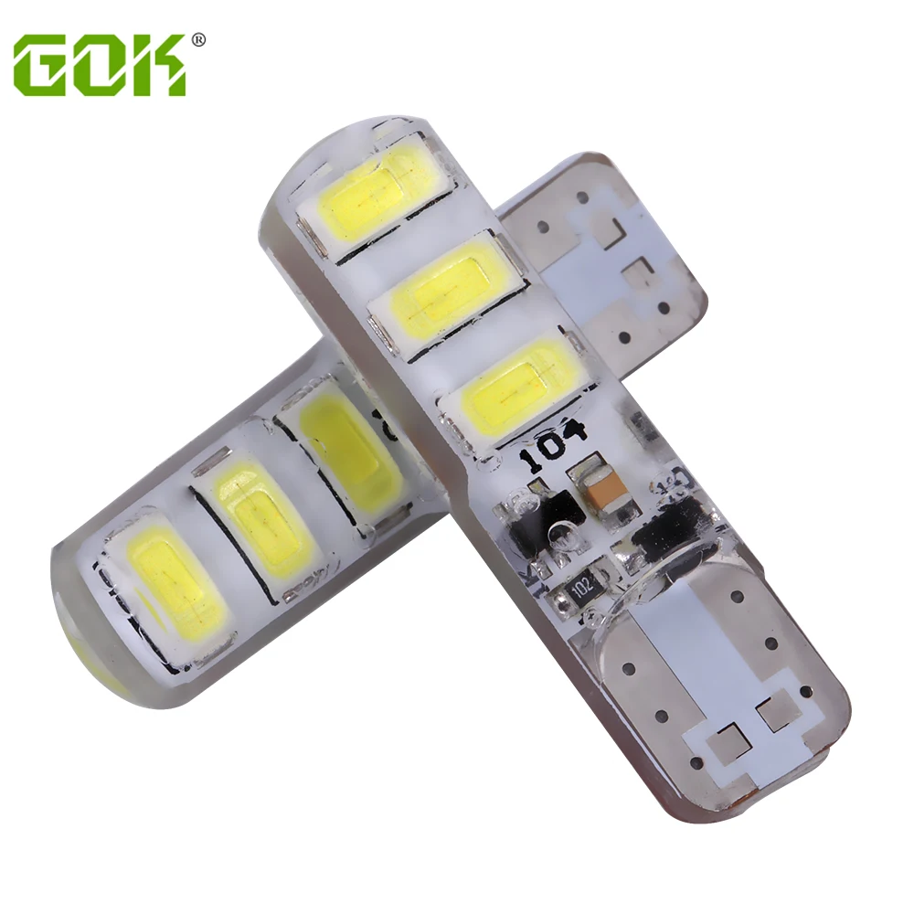 

2PCS/LOT T10 led strobe high quality Strobe LIGHT T10 LED flash w5w 6SMD t10 6LED 5730 smd car led Light Bulbs wholesale