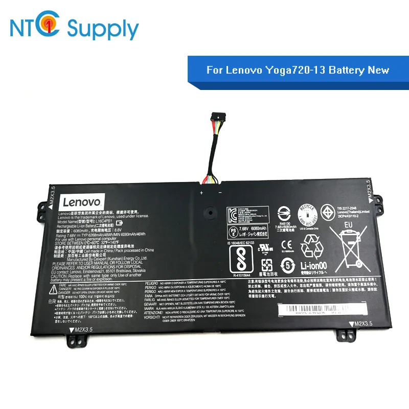 NTC поставка для lenovo yoga 720-13Ikb L16C4PB1 L16M6PC1 совершенно аккумулятор
