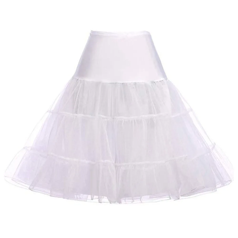Yanstar Нижняя юбка Детская платье кринолин короткие органза Люкс юбке для