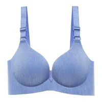 brzfmrvl good quality padded cup gather breast super push up bra one piece seamless bra adjustable straps sexy brassiere bra