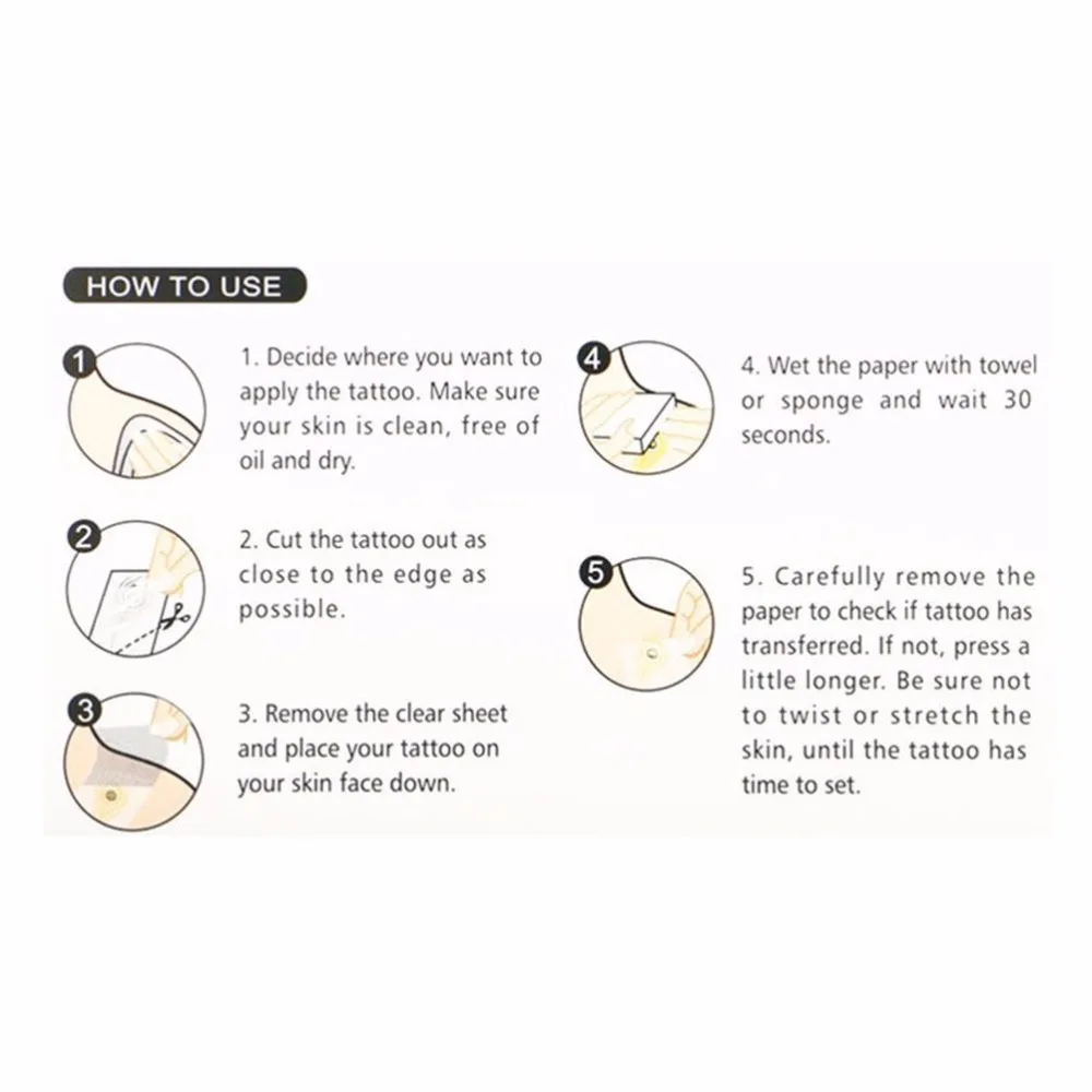 Для женщин мужчин временные Большие механические руки татуировки стикер черный
