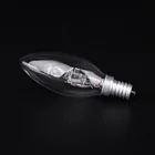 Галогенная лампа E14 в форме свечи, энергосберегающая лампа для домашнего освещения, новая лампа