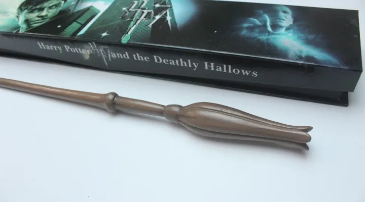 Горячая Распродажа волшебная палочка Гарри Поттер палочка 34 см Luna lovegood не световая палочка с Косплей коробка