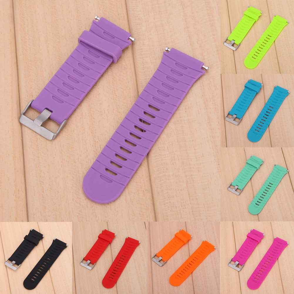 Цветной силиконовый ремешок на запястье для Garmin Forerunner 920XT с оригинальным Srews +
