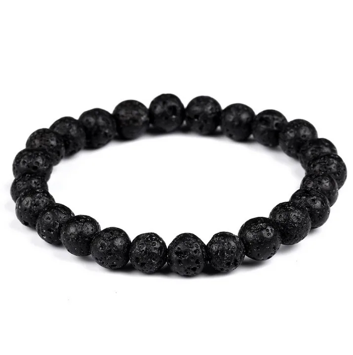 Обсидиан тигровый глаз натуральные камни оникс браслет из ониксовых бусин