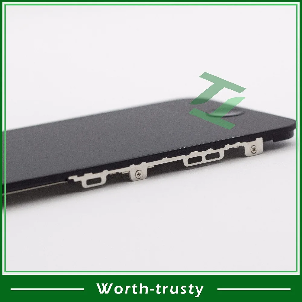 Цельный 100% класс aaa lcd + фронтальная камера и рамка полный набор для iphone 5c черный