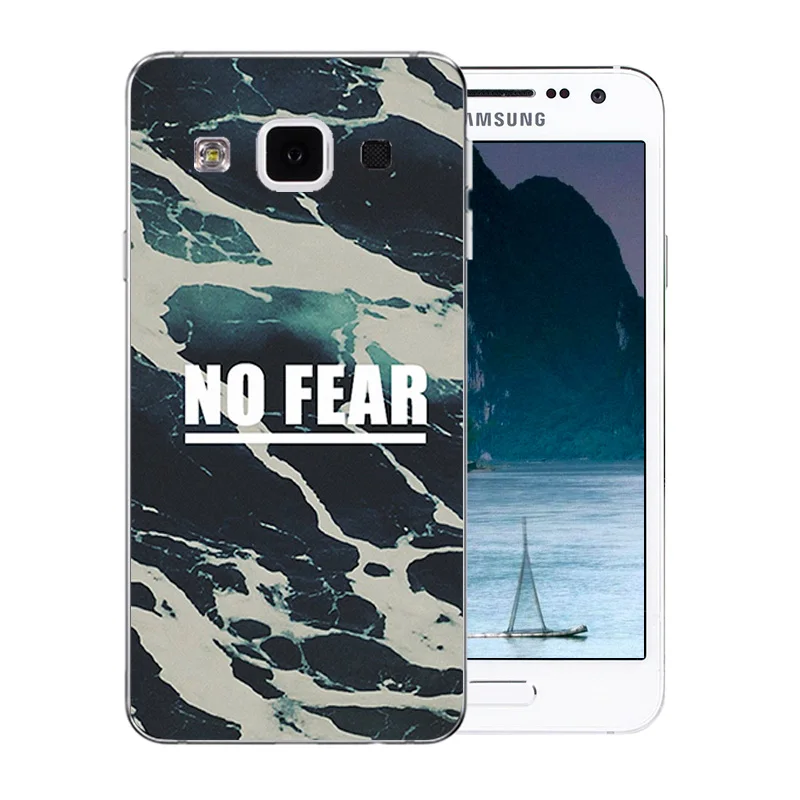 Для Samsung A3 2015 чехол для телефона Мягкий Силиконовый ТПУ цветной каменный узор Galaxy