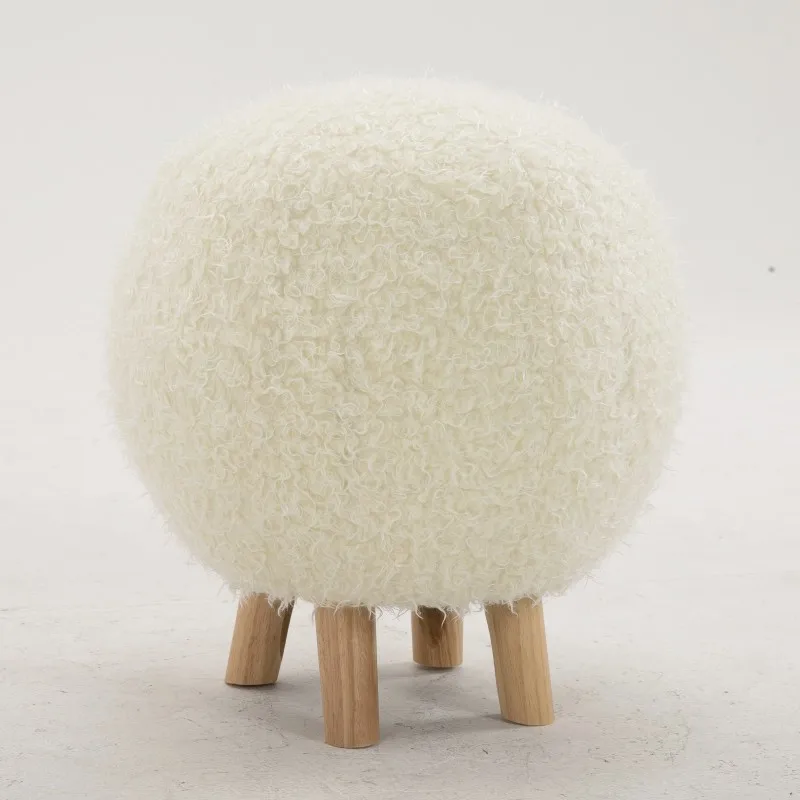 Маленькая деревянная табуретка горячая Распродажа Pufe Muebles De Madera моющаяся мебель