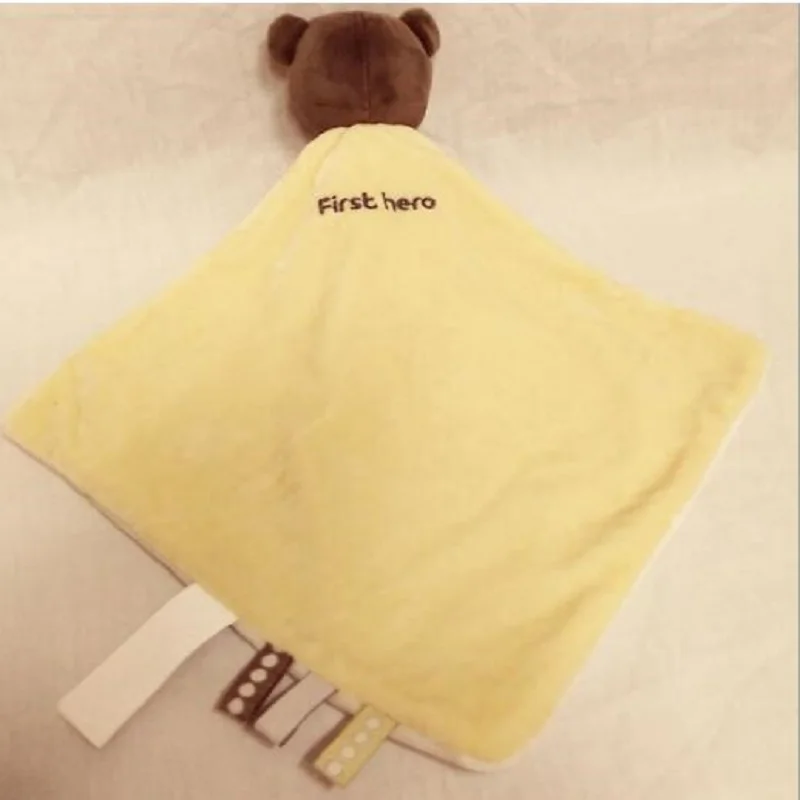 Детская мягкая плюшевая кровать с милым медведем тканевые Игрушки для раннего