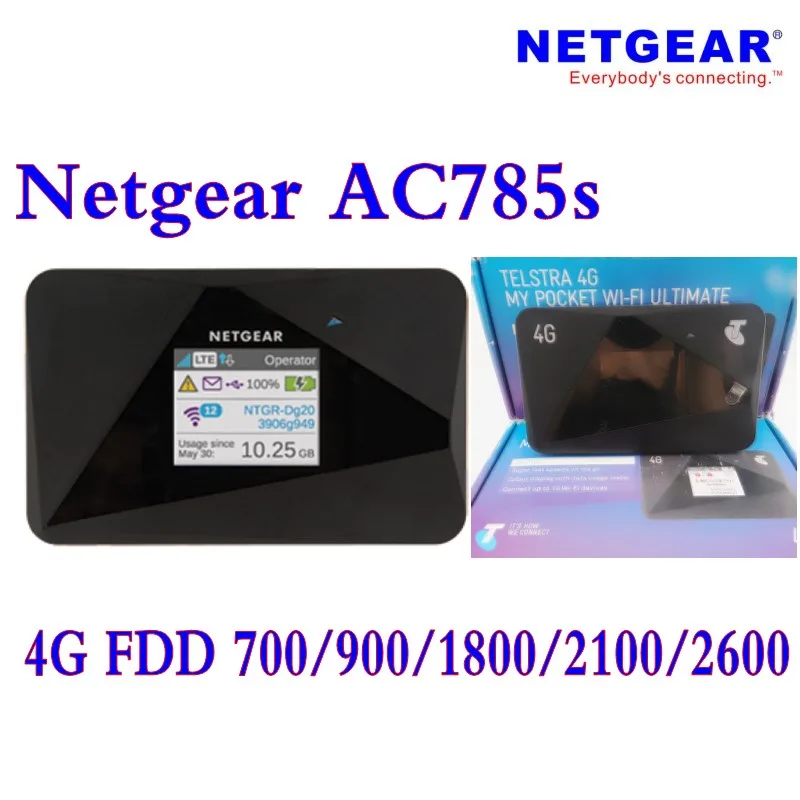 Разблокированная Мобильная точка доступа Netgear AirCard 785S (плюс 2 антенны) LTE