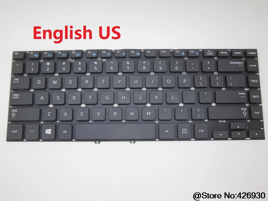 Клавиатура для samsung NP350V4C 355V4C 355V4X 3445VX 3445VC 3445EC 3440VC 3440EC английский США Китай CN Великобритания Россия RU