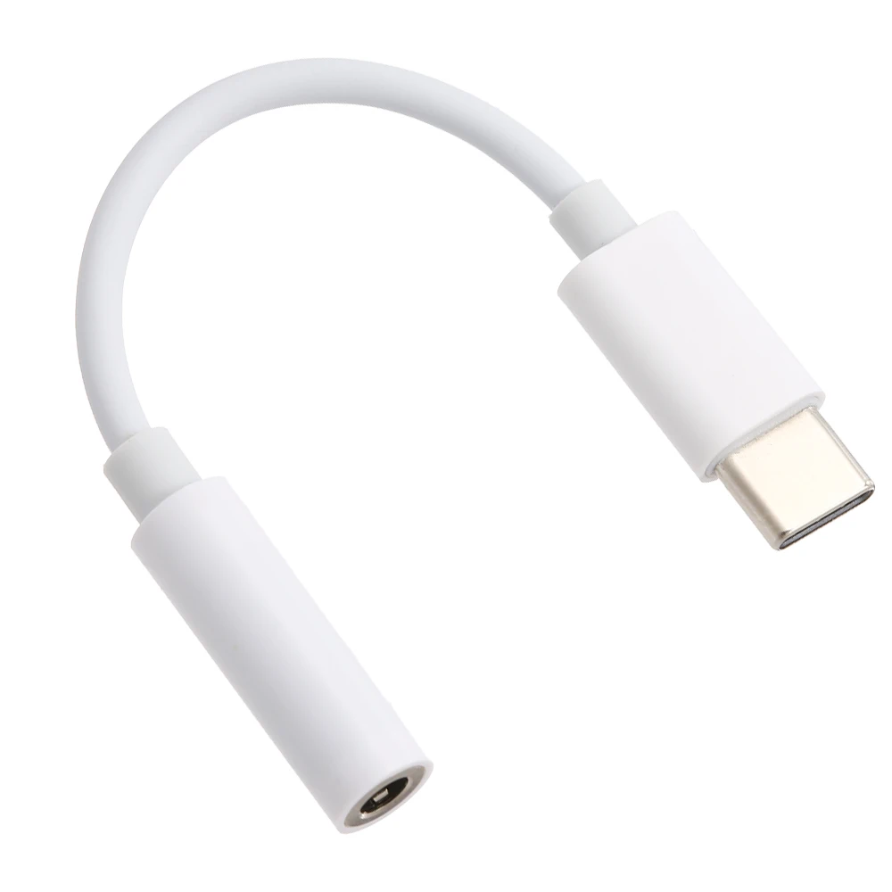 Адаптер для наушников с USB C на 3 5 мм цифровым аудиокабелем адаптер типа HUAWEI XIAOMI OPPO