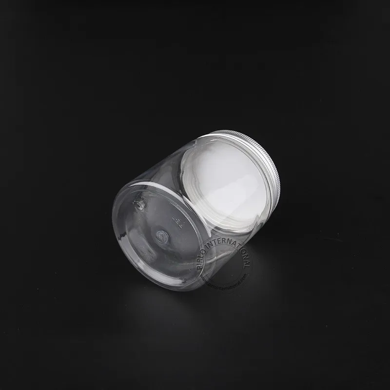 10 шт./лот 250 грамм/250 мл Clear Пластик Крем Jar 8 унц. пустой ПЭТ макияж контейнеры косметической упаковки для маска для лица/Соль для ванны