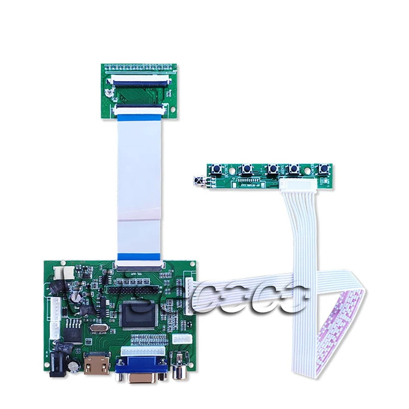 ЖК панель A070VW04 V0 TFT 7 дюймов 800*480 с платой контроллера VGA 2AV|ЖК-экраны и панели для