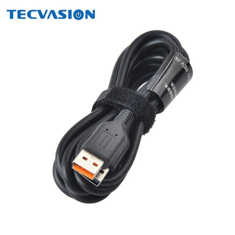Высококачественный USB кабель для зарядки красный шнур Lenovo 40 Вт 20 в 2 А зарядное