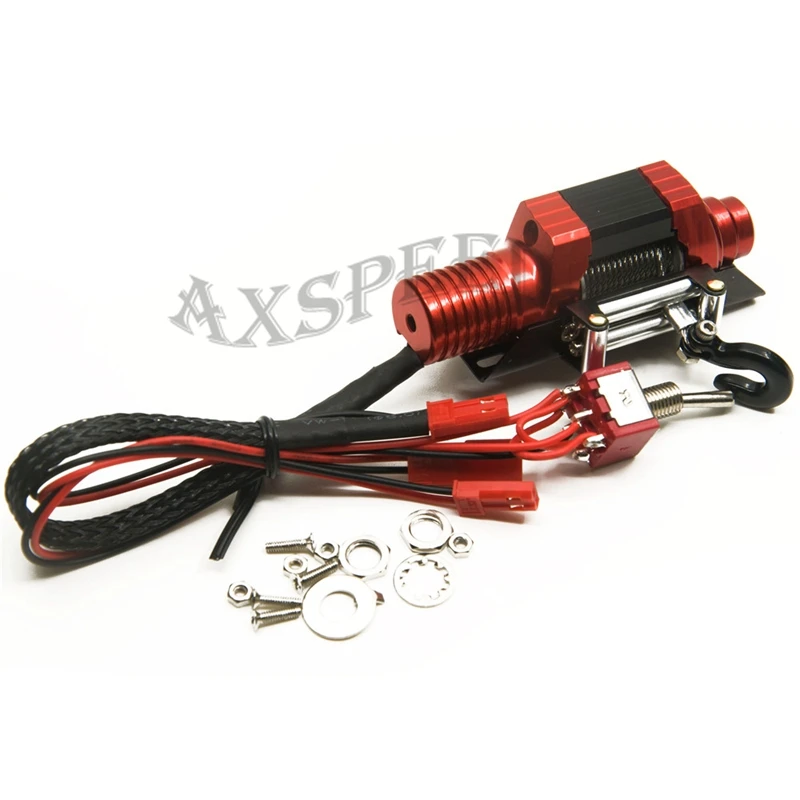 AXSPEED Проводная лебедка управления 1:10 RC автомобиль гусеничный Металл Сталь для SCX