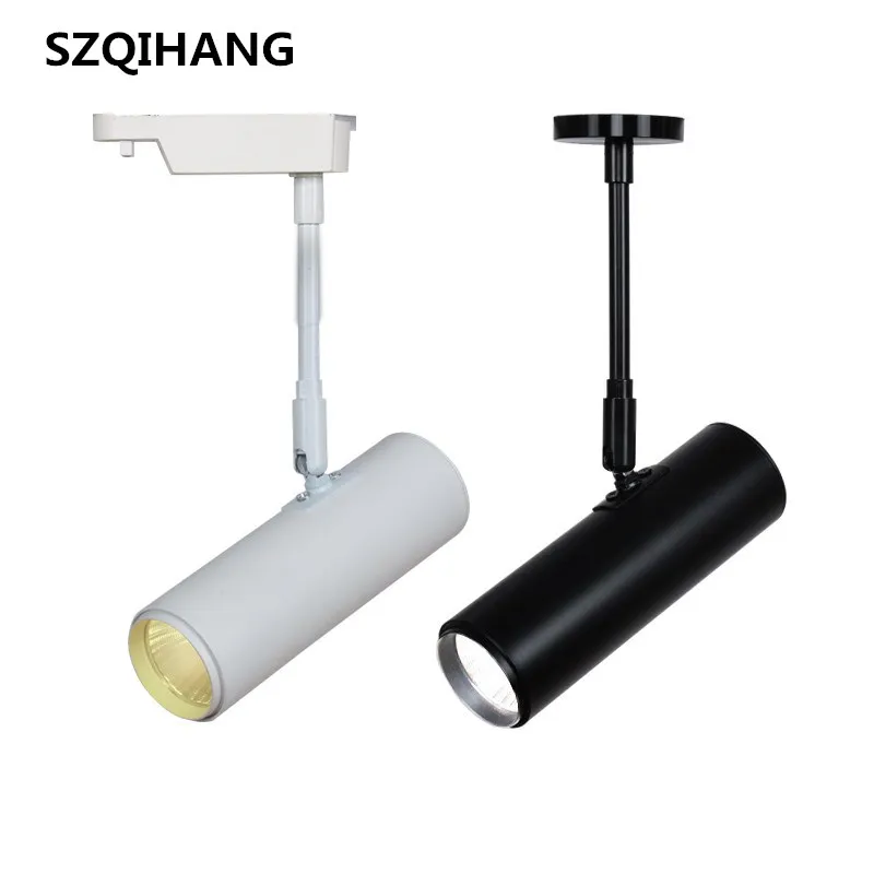 

Wholesale Retail 20W 30W Warm Cold White COB LED Track Light Spot Wall Lamp Spotlight Surface Mounted Down lamp AC85-265V