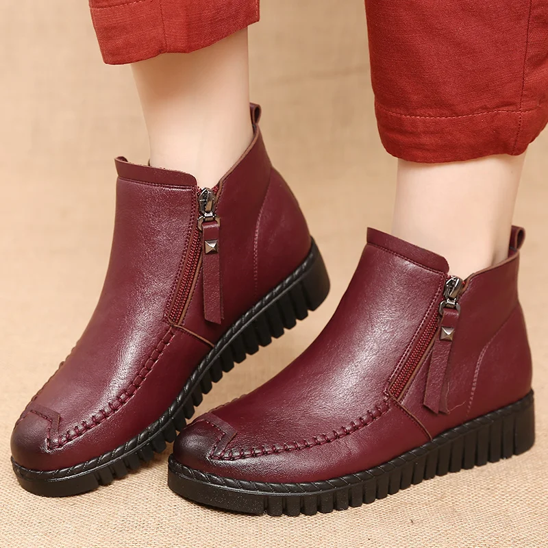 HEE GRAND/зимние теплые женские ботильоны из искусственной замши повседневная обувь