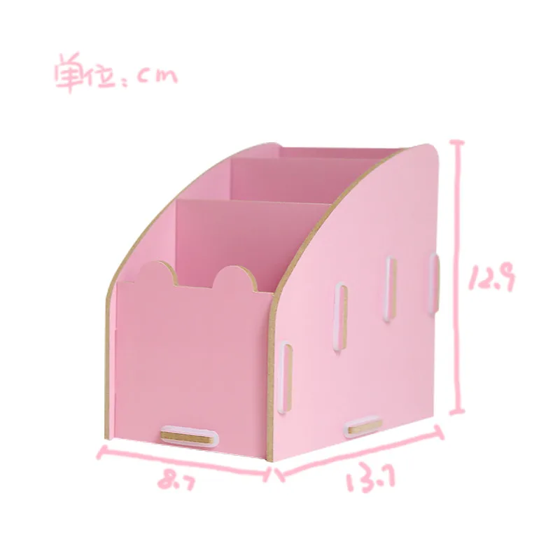 Креативный деревянный ящик для хранения цветной пульт дистанционного