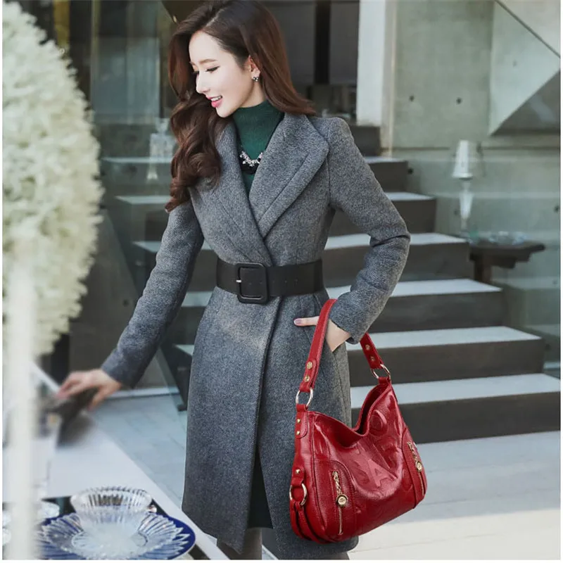 Роскошные кожаные сумки 2019 женские дизайнерские через плечо для женщин женская