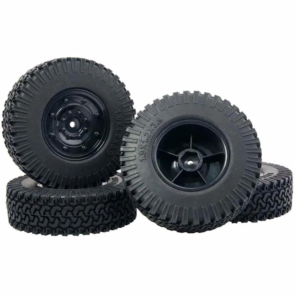 Резиновые шины 1:10 rc rock crawler 1 9 дюйма/колеса и для Axial SCX10 II AX90046 D90 TRX4 (4 шт.) tamiya D98mm |