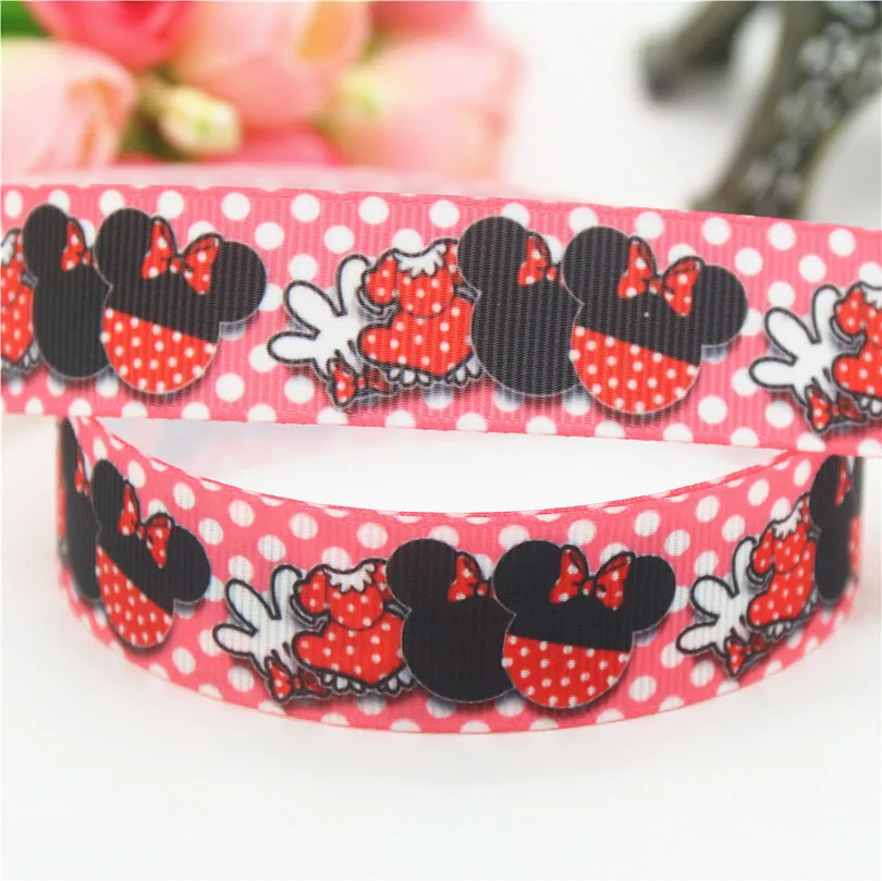 DHK 7/8 '' Микки линии land army camo напечатаны корсаж ленты hairbow головной убор украшения оптом 22 мм S672