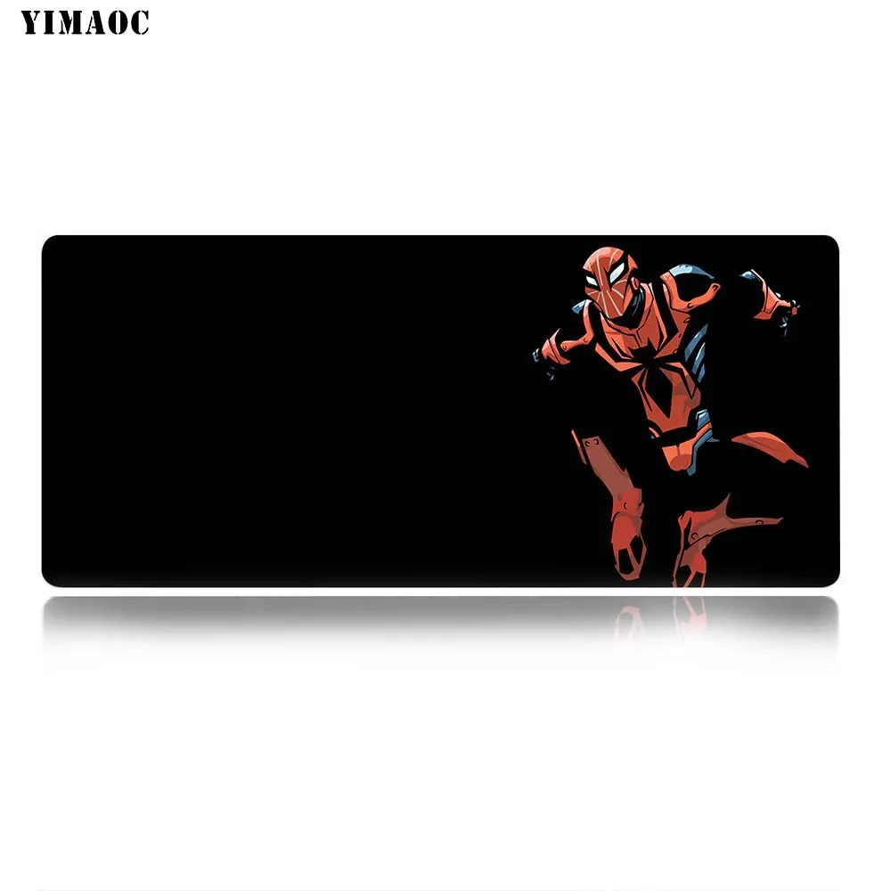 MP8 30x70cm YIMAOC Marvel Человек-Паук Коврик для мыши 30x70 см компьютерная коврик для мыши Противоскользящий натуральный резиновый игровой коврик для мыши - Цвет: MP8 30x70cm
