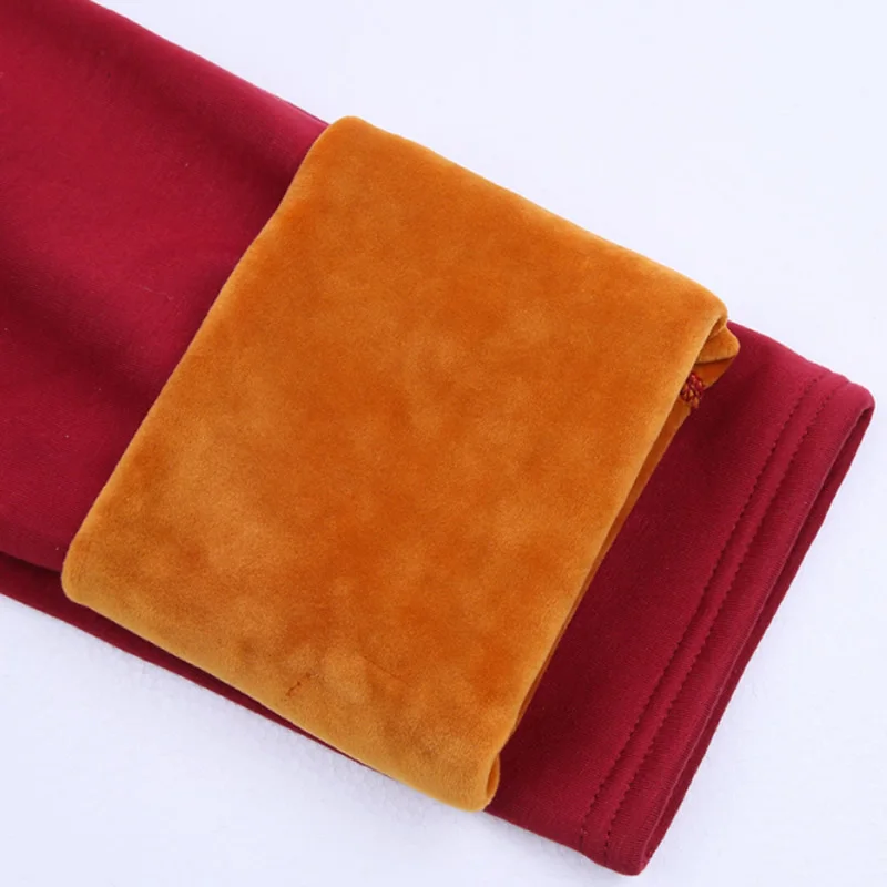 

Winter Maternity leggings thickened with velvet pregnant clothes ropa mujer solid pants for pregnancy women warm trousers