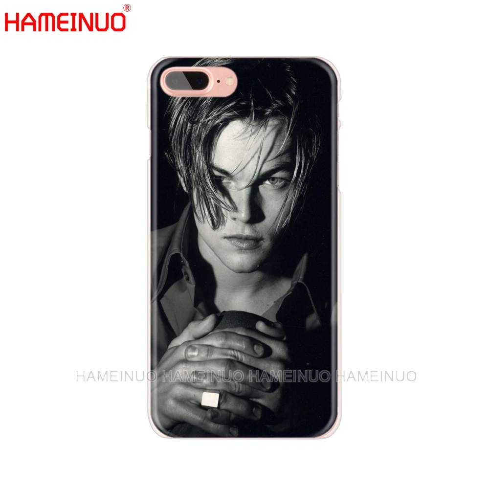 HAMEINUO Леонардо ДиКаприо Чехол для мобильного телефона iphone X 8 7 6 4 4s 5 5s SE 5c 6s
