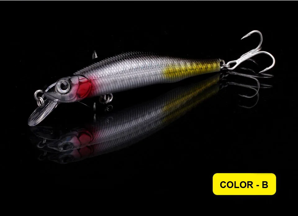 WALK FISH 1 шт. рыболовные приманки Minnow Crank 85 мм 9,1 г магнитная система Высокое качество жесткие приманки воблеры приманка, рыболовные снасти
