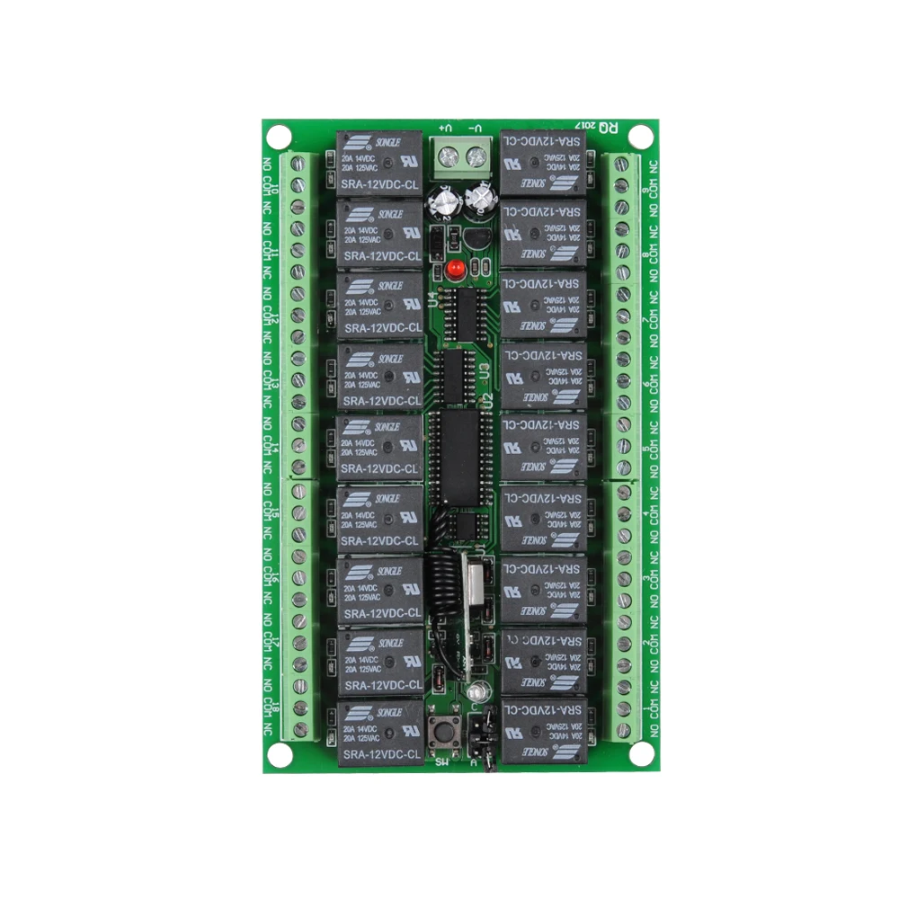 DC 12V 18 CH RF беспроводной пульт дистанционного управления выключатель света только