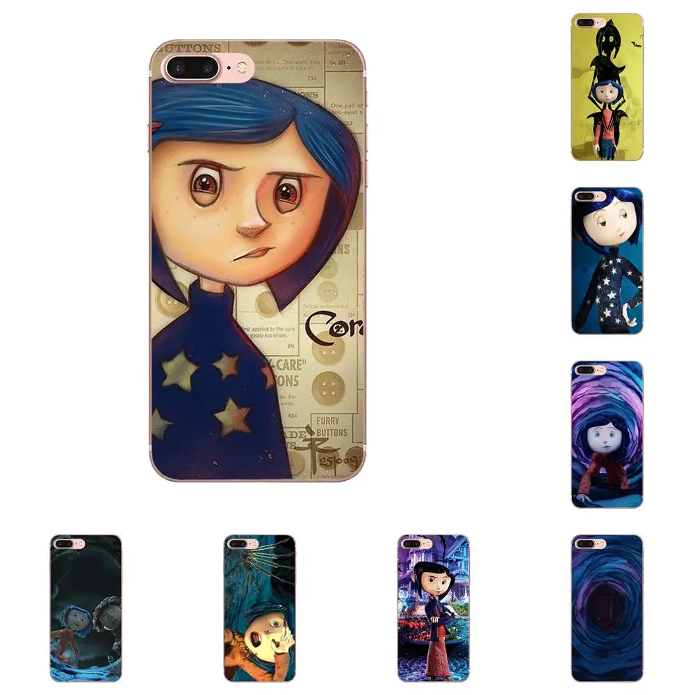 Винтажный ТПУ персонализированный рисунок Coraline для LG Nexus 5 5X V10 V20 V30 V40 2017 2018