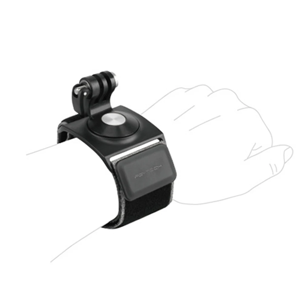 

For GoPro Hero 7 6 5 4 3+ 2 1 DJI OSMO Pocket Handheld Gimbal 360 Degree Rotation Wrist Strap Band Hand Mount Bracket Holder