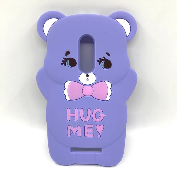 Hug Bear Purple Для Xiaomi Redmi Note 4 Чехол Note 4 X чехол 3D единорог Кот Кролик Мягкий силиконовый чехол для Xiaomi Redmi Note 4X Note 4 чехлы для телефонов - Цвет: Hug Bear Purple