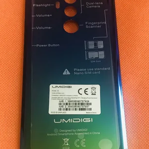 used original back battery case cover for umidigi z2 helio p23 octa core free shipping free global shipping